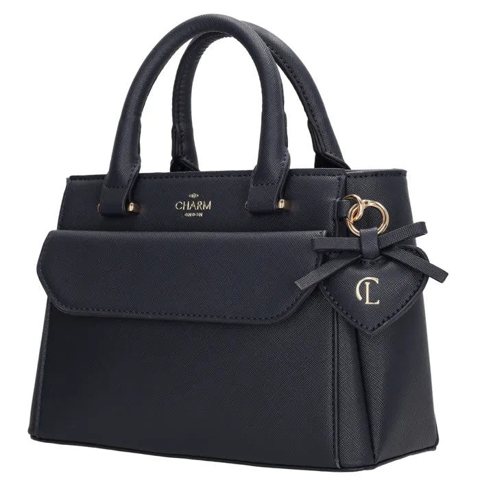 Charm london cambridge handtas donkerblauw