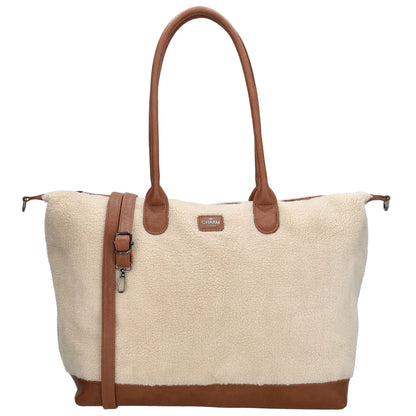 Charm london buckingham teddy laptoptas 15,6 inch (34.5x19.4 cm) beige