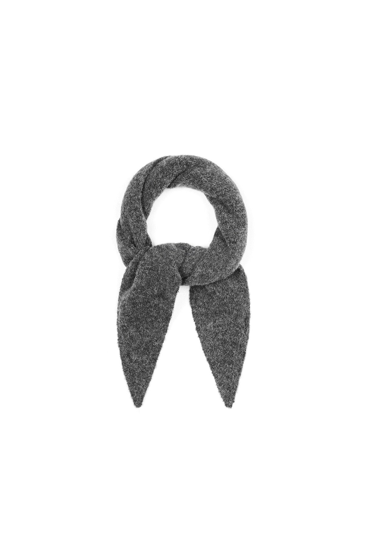 Wintersjaaltje effen grijs