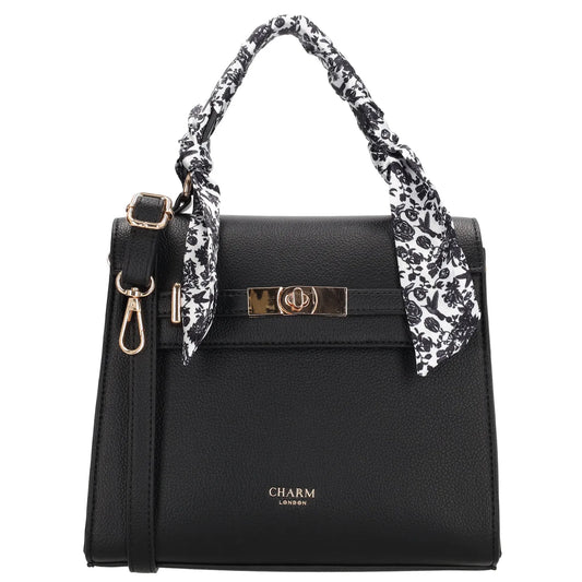 Charm london the hamptons handtas zwart