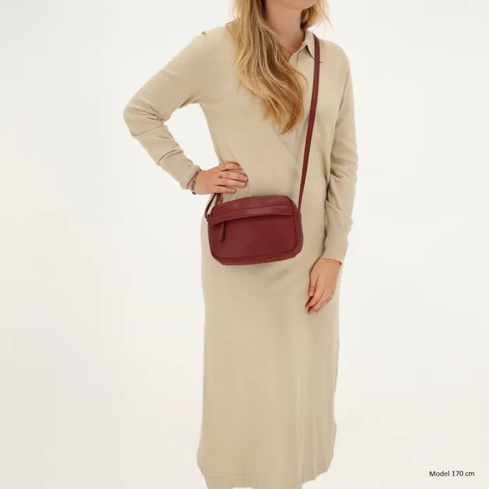 Beagles tarragona crossbodytas bordeaux