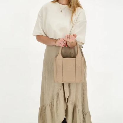 Charm London Bond Handtas taupe