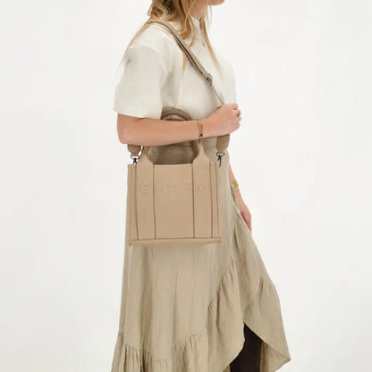 Charm London Bond Handtas taupe