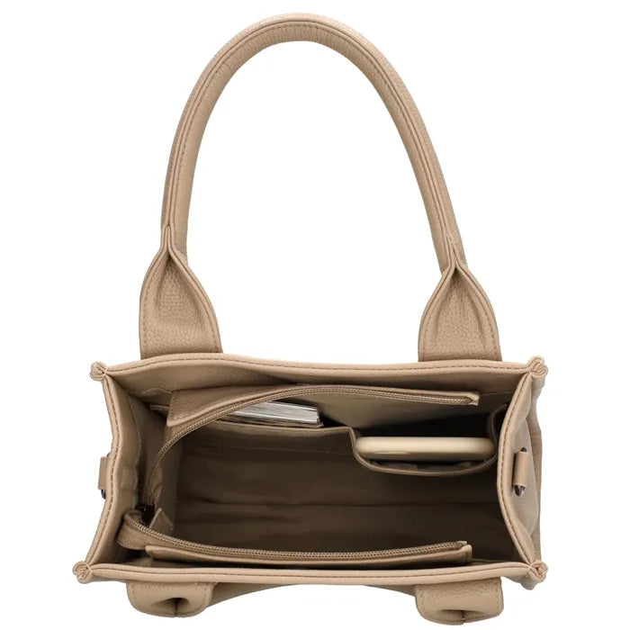 Charm London Bond Handtas taupe