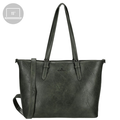 Julia Shopper Laptoptas 15 Inch PU Materiaal Serie Julia Met Afmetingen 42 X 14,5 X 30 Cm