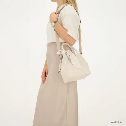 Charm london bond street handtas klein gebroken wit