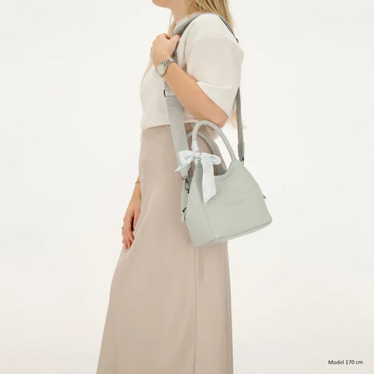 Charm London Bond Street Handtas Klein lichtblauw