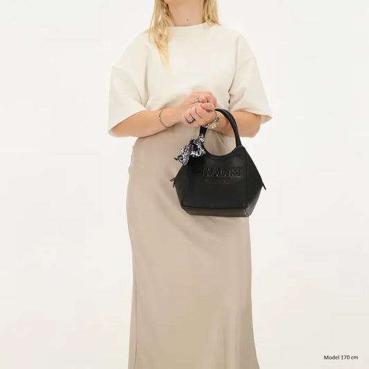 Charm London Bond Street Handtas Klein zwart