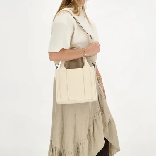 Charm london bond handtas gebroken wit