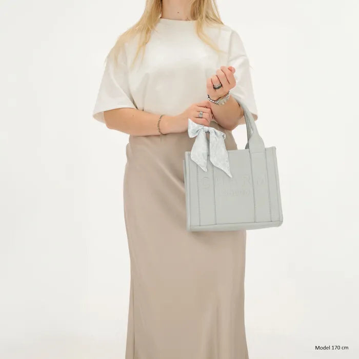 Charm London Bond Handtas lichtblauw