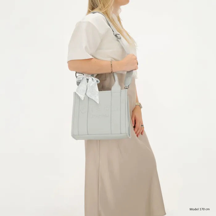 Charm London Bond Handtas lichtblauw