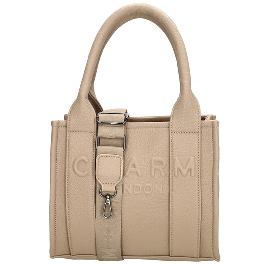 Charm London Bond Handtas taupe