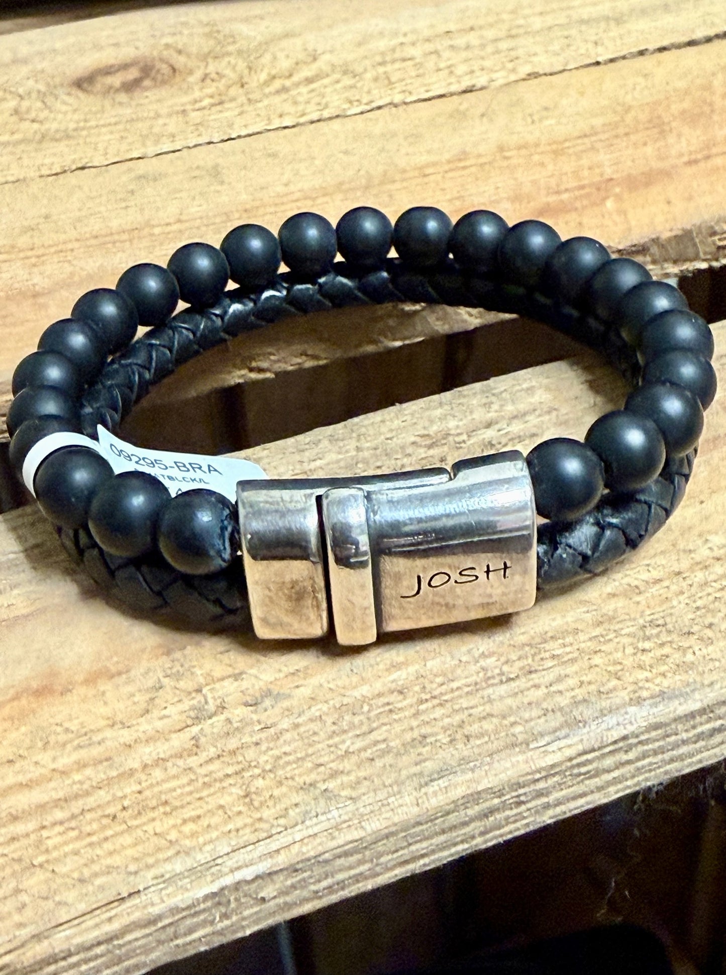 Josh Kralenarmband Blauw Sodaliet