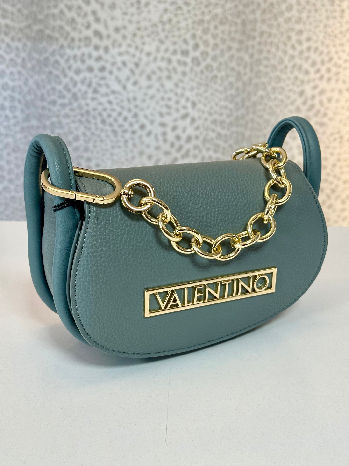 VALENTINO Tas Vinile Flap Bag Avion Blauwgrijs