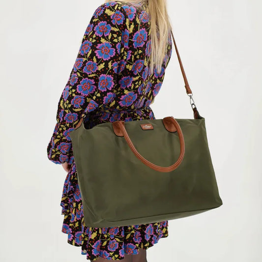 Charm london buckingham laptoptas olijf