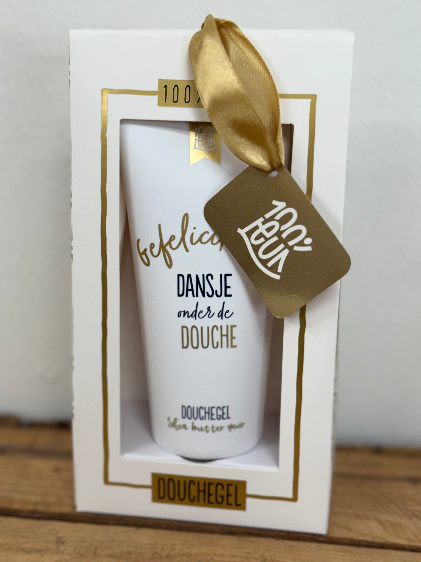 Douchegel in cadeauverpakking - Gefeliciteerd