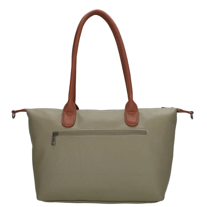 Charm london buckingham palace handtas olijfgroen