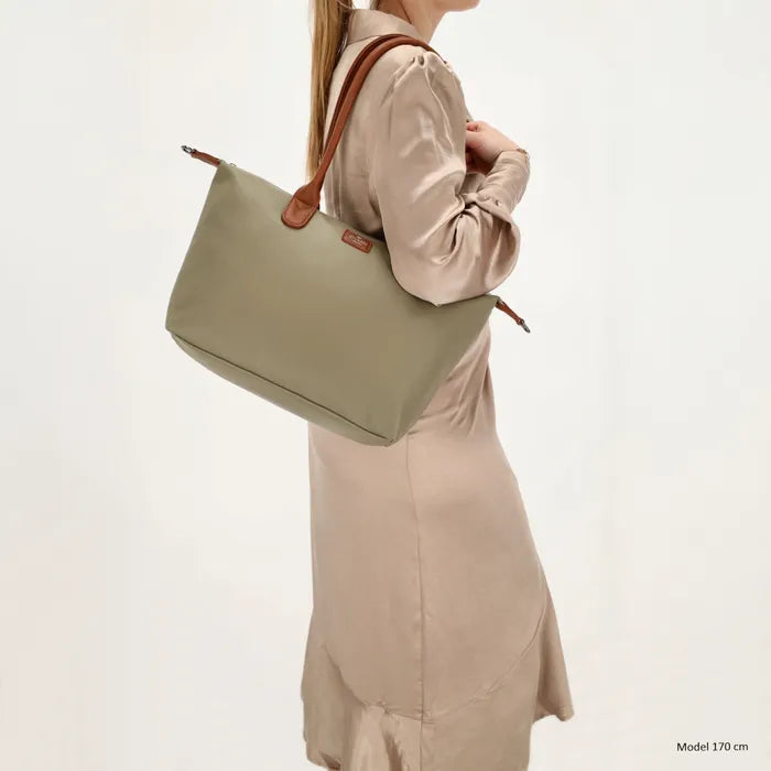 Charm london buckingham palace handtas olijfgroen