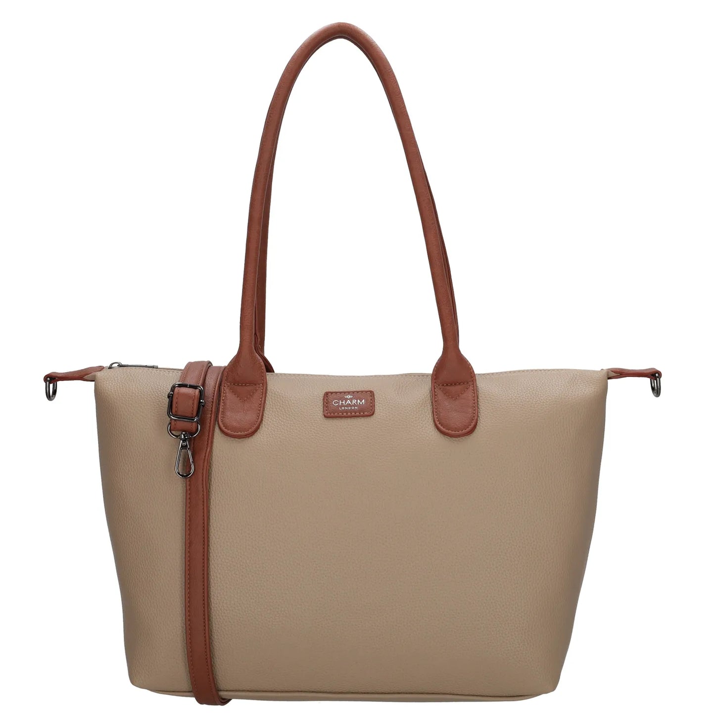 Charm london buckingham palace handtas taupe