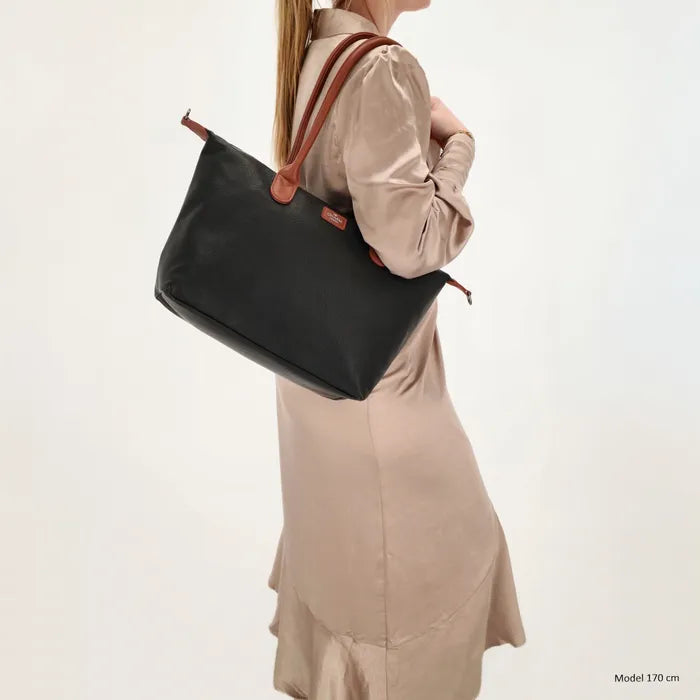 Charm london buckingham palace handtas zwart