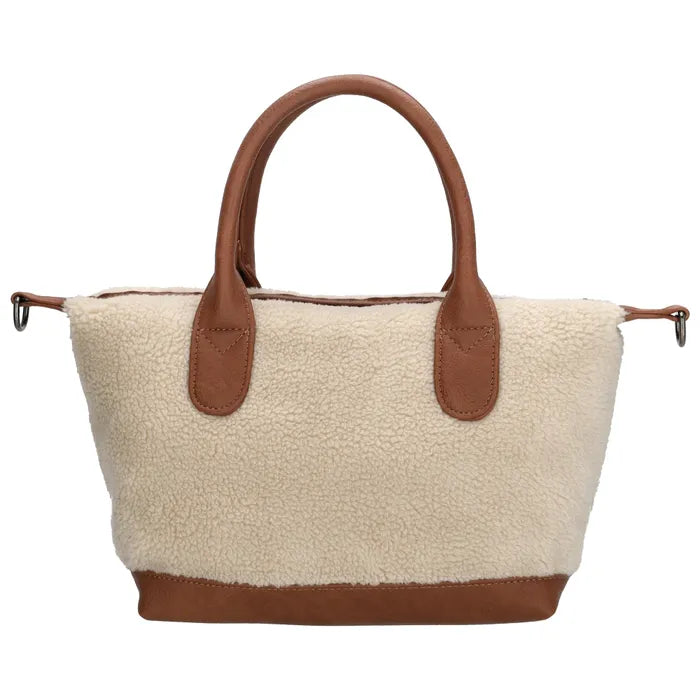 Charm london buckingham teddy handtas beige
