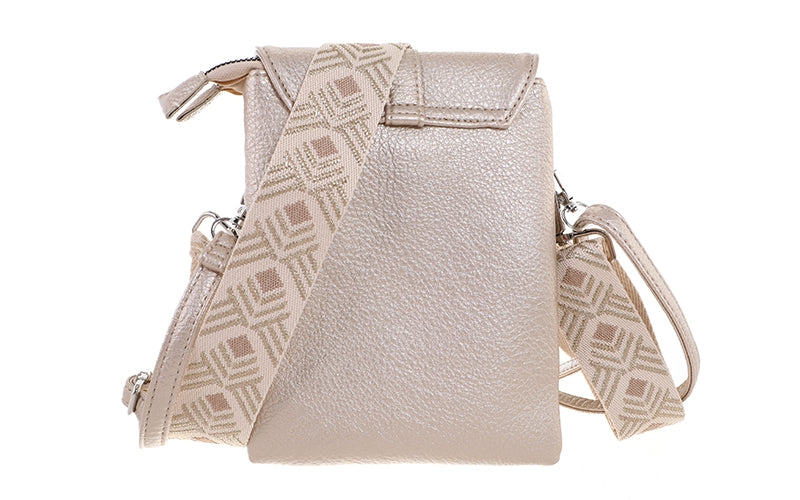 HARTFORD CHAMPAGNE TELEFOON- EN SCHOUDERTASJE