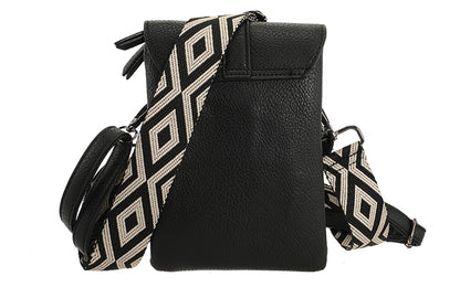 HARTFORD BLACK TELEFOON- EN SCHOUDERTASJE