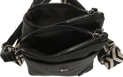 HARTFORD BLACK TELEFOON- EN SCHOUDERTASJE