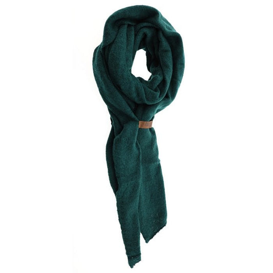 Sjaal Fem donkergroen