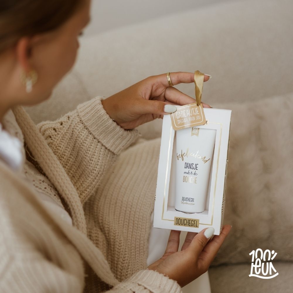 Douchegel in cadeauverpakking - Gefeliciteerd