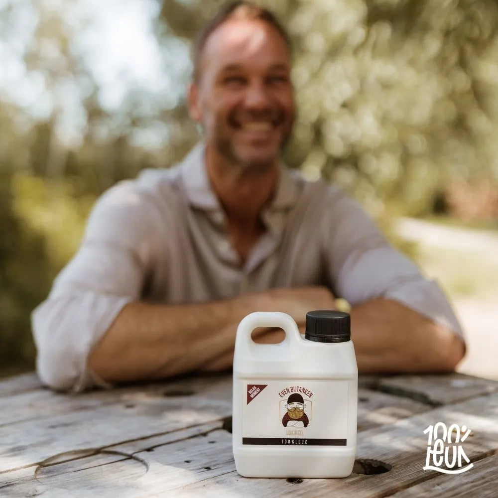 100 Procent Leuk Douchegel Even Bijtanken Voor Mannen