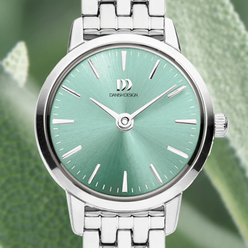 Danish Design Akilia Mini Link Silver Sage Green