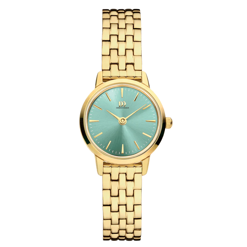 Danish Design Akilia Mini Link Gold Sage Green
