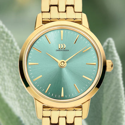 Danish Design Akilia Mini Link Gold Sage Green