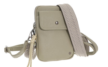 BOSTON GREEN TELEFOONTASJE / SCHOUDERTASJE