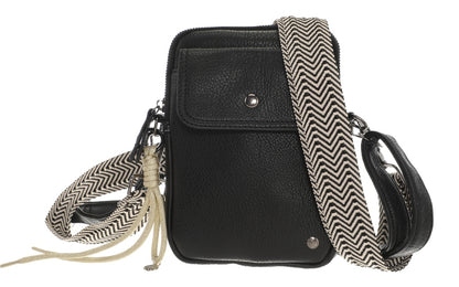 BOSTON BLACK TELEFOONTASJE / SCHOUDERTASJE