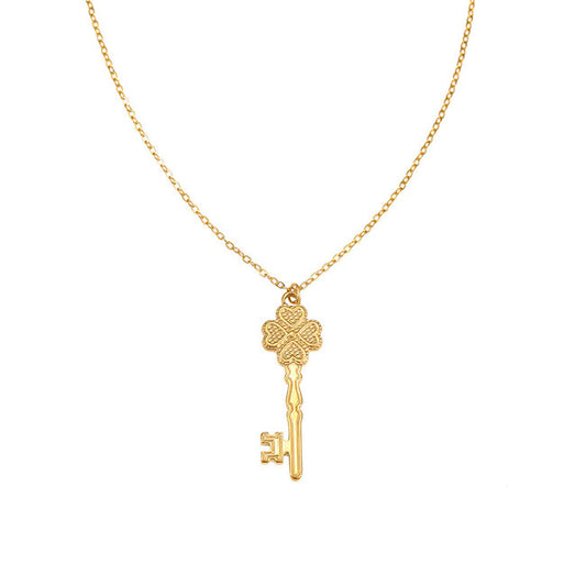 BY SHIR KETTING SLEUTEL KLAVER GOUD