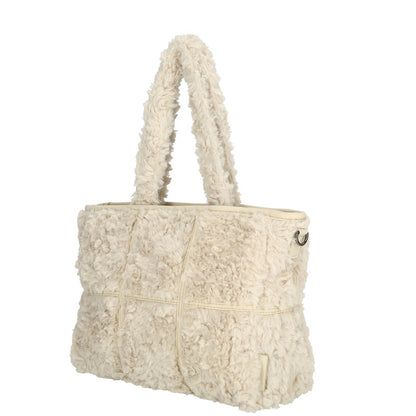 Fay Handtas Off White van Nylon Polyester Met Afmetingen 37 x 14 x 26 cm voor Dagelijks Gebruik