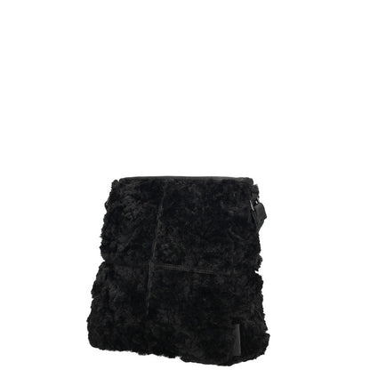 Fay Crossbody Tas Zwart Nylon Polyester Met Verstelbare Schouderriem 27 x 11 x 27 Cm