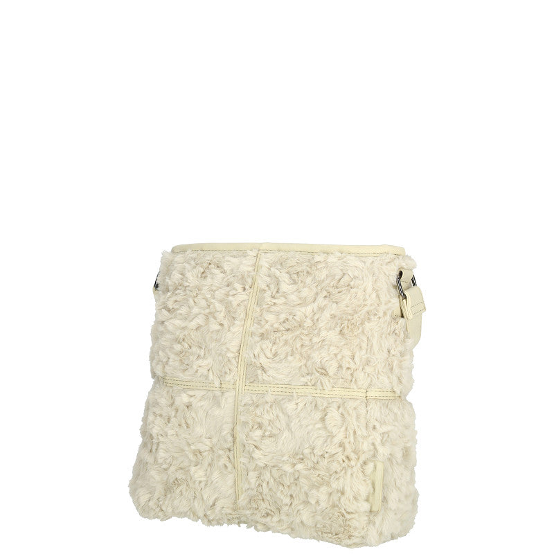 Fay Crossbody Tas Off White Gemaakt Van Nylon En Polyester Lichtgewicht Duurzaam 27x11x27 Cm
