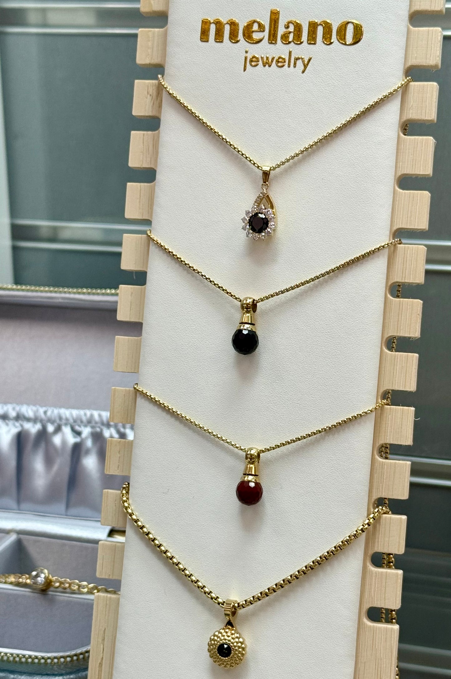 Melano Twisted Tindra Hanger goud