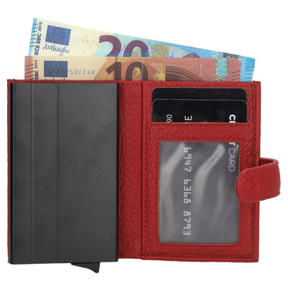 Beagles lizaso creditcard etui rood - Sannes Sieraden