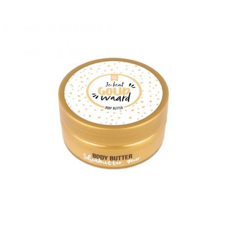 Bodybutter Goud Waard Vegan Hydratatie Langdurige Bescherming - Sannes Sieraden