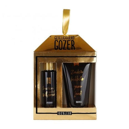 Cadeau set – Gefeliciteerd gozer - Sannes Sieraden