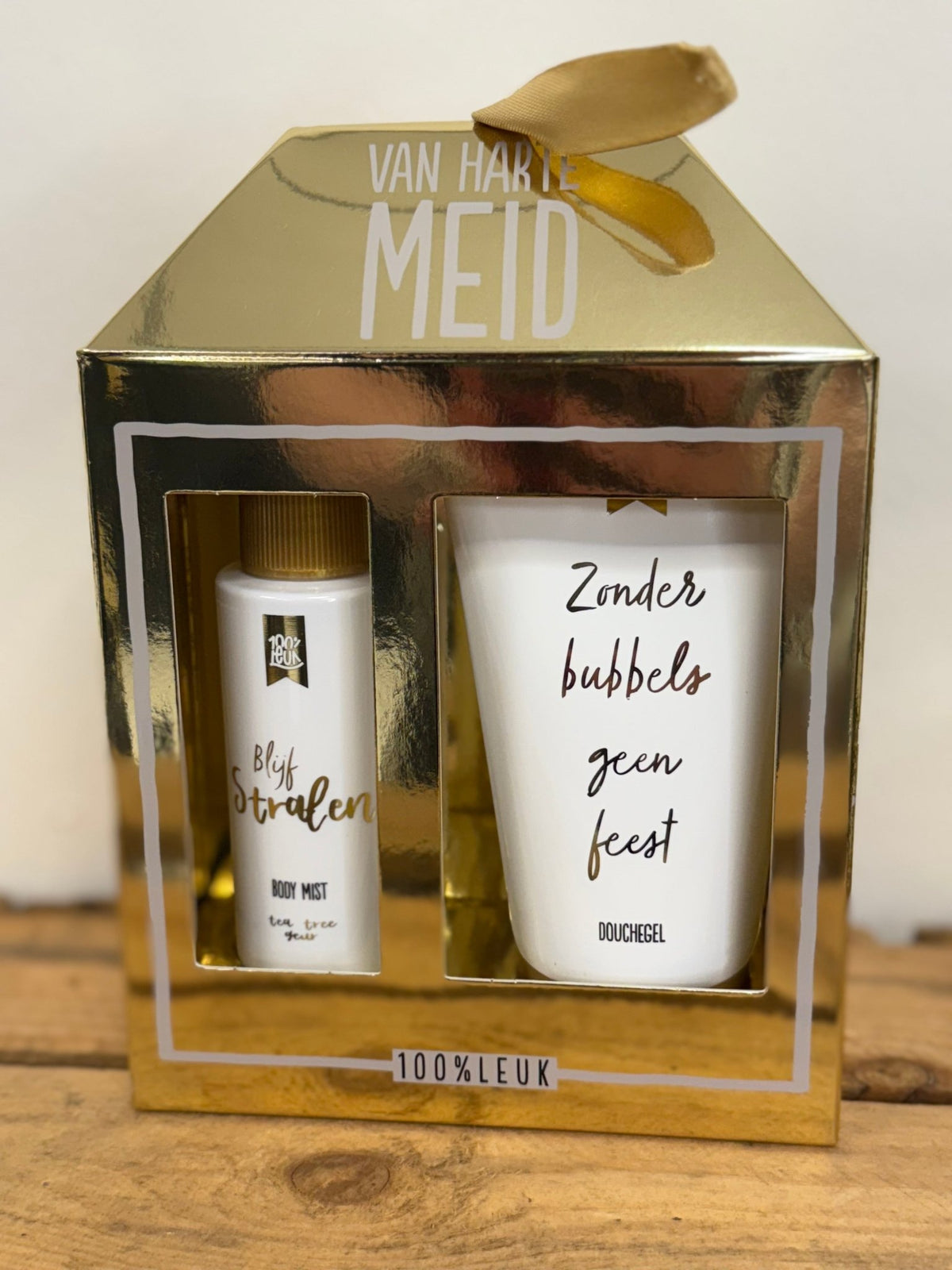 Cadeau set – Van harte meid - Sannes Sieraden