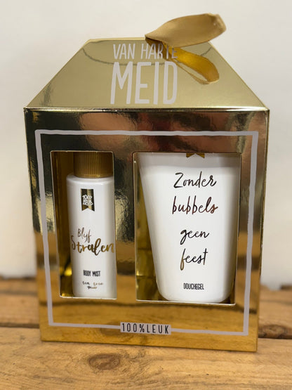 Cadeau set – Van harte meid - Sannes Sieraden