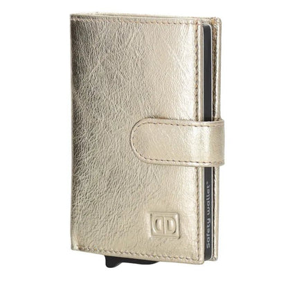 Double-d safety wallet goud - Sannes Sieraden