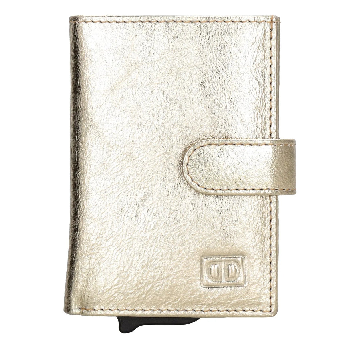 Double-d safety wallet goud - Sannes Sieraden