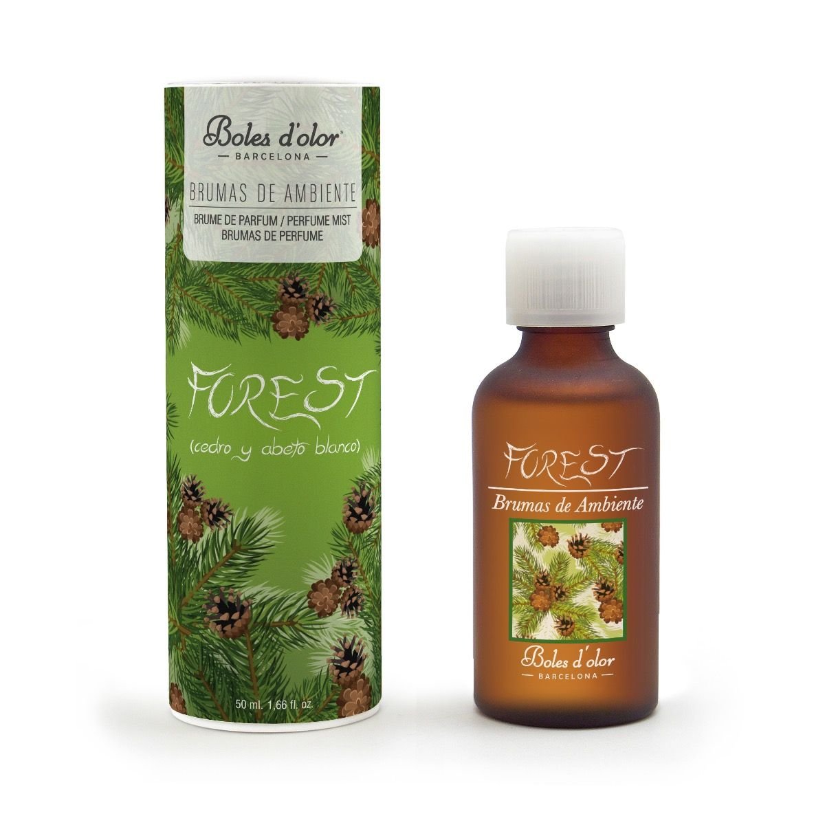 Forest Geurolie 50ml Boles d'olor - Frisse Bosgeur Voor Diffuser - Sannes Sieraden
