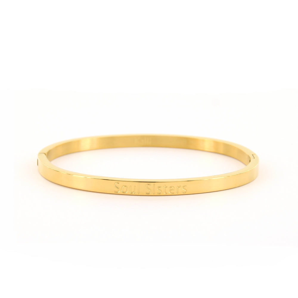 Bangle Soul Sisters goud
